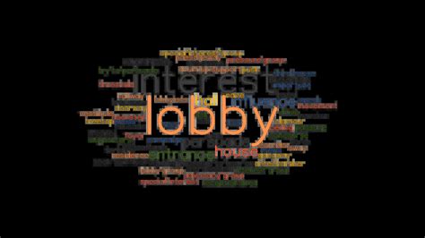 lobby synonym|lobbyarbeit synonym.